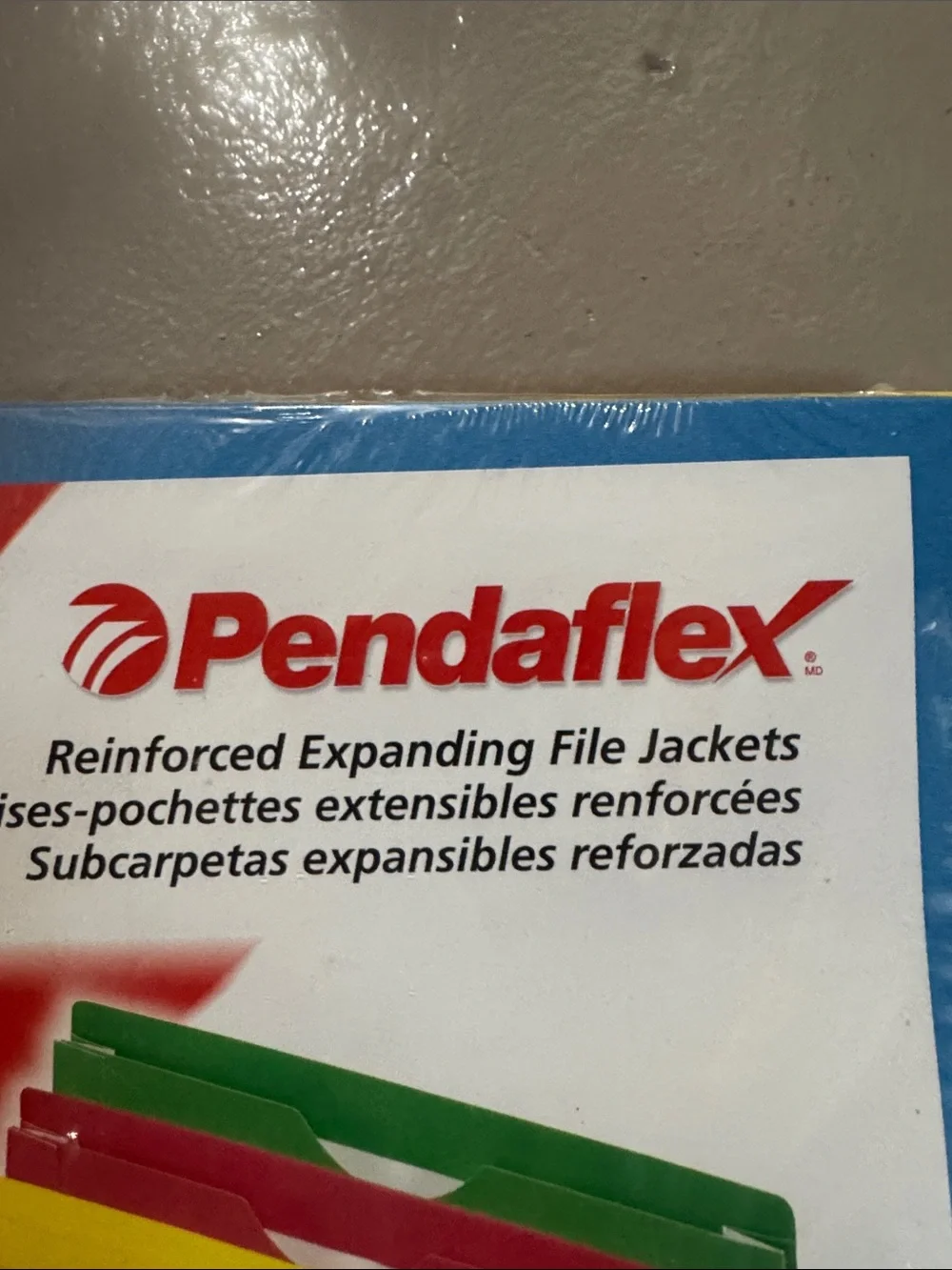 Letter-Size Expanding File Jackets – Blue (8 Pack)